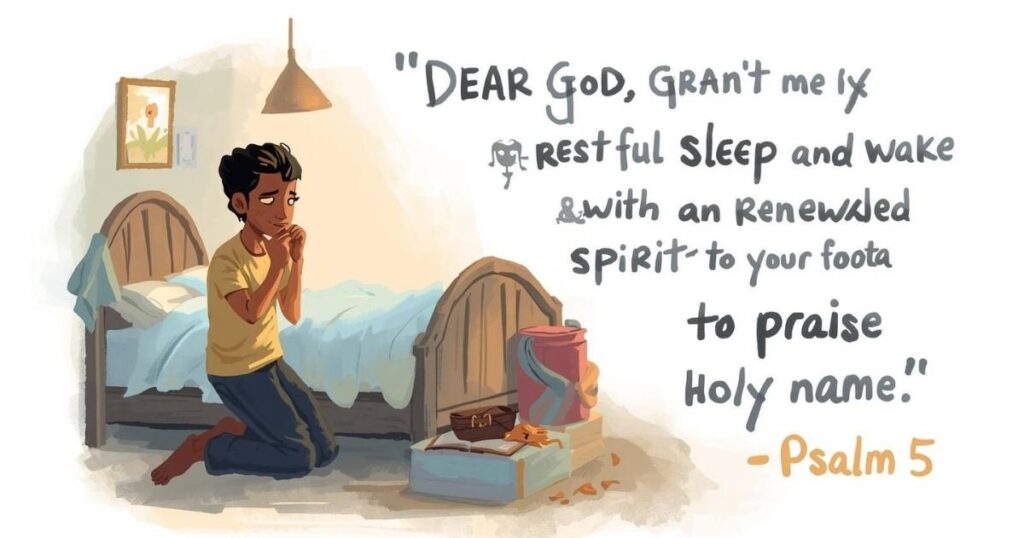 Bible Good Night Prayer