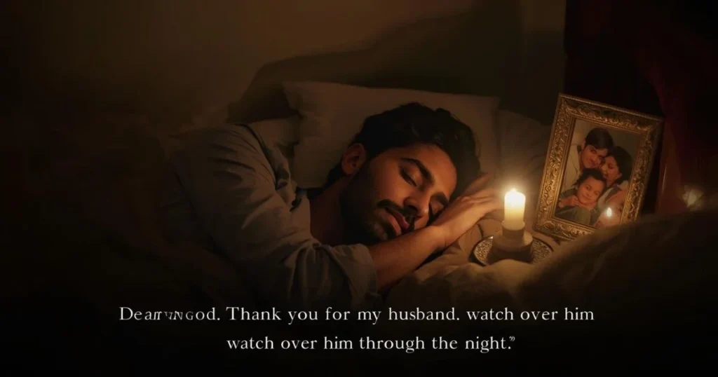 Good Night Prayer for My Husband