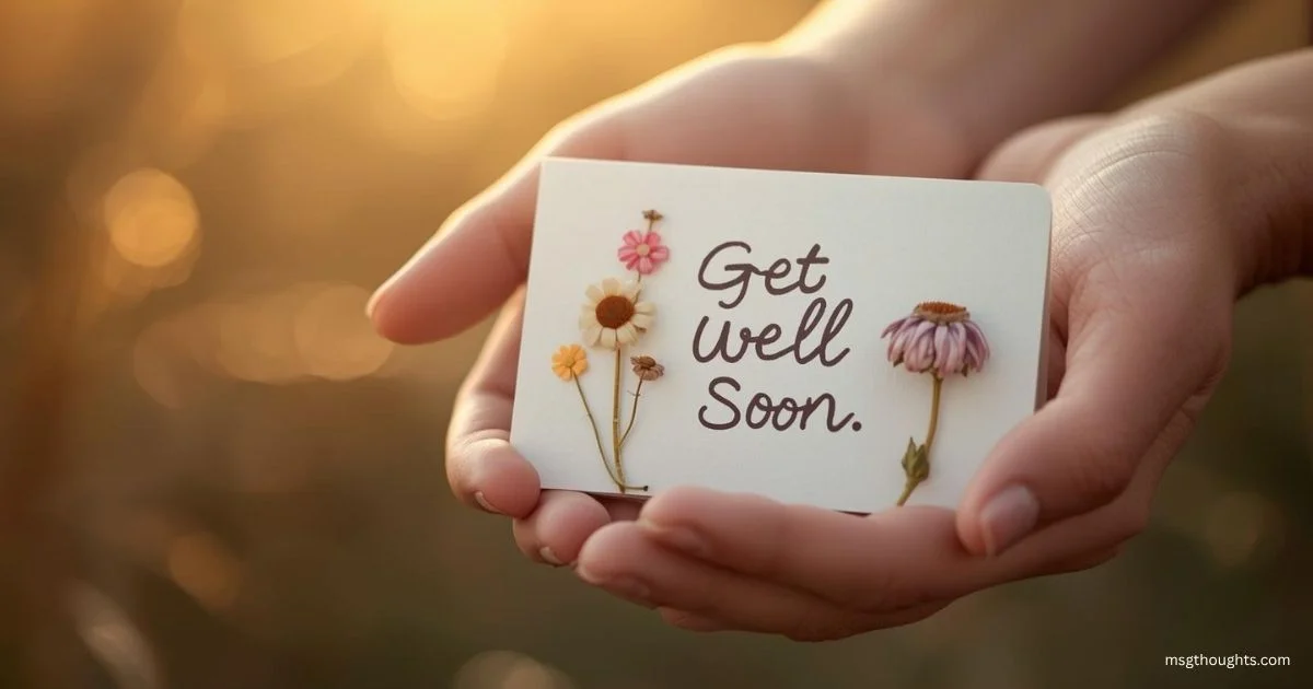 get well soon message