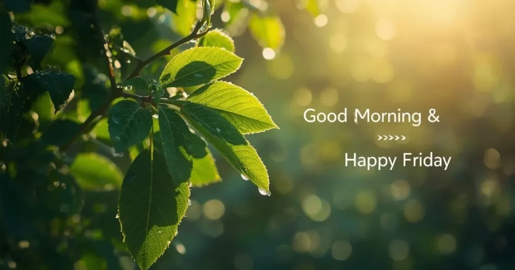 good moring friday images