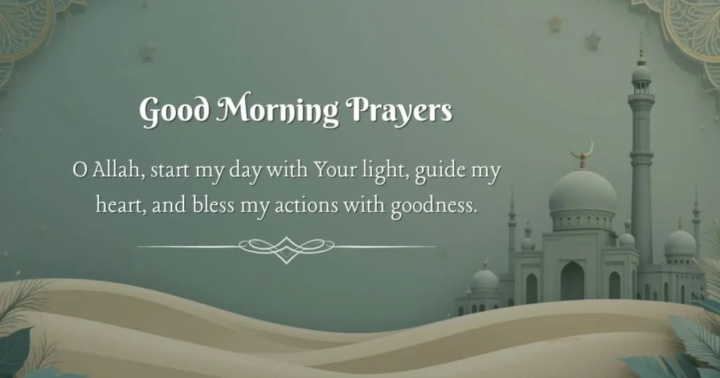 Good Morning Prayers