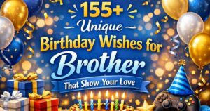 Birthday Wishes for Brother