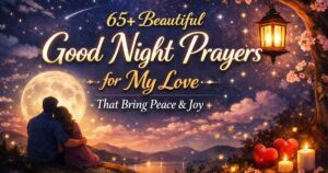 Good Night Prayer for My Love