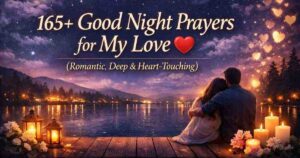 good night prayers for my love