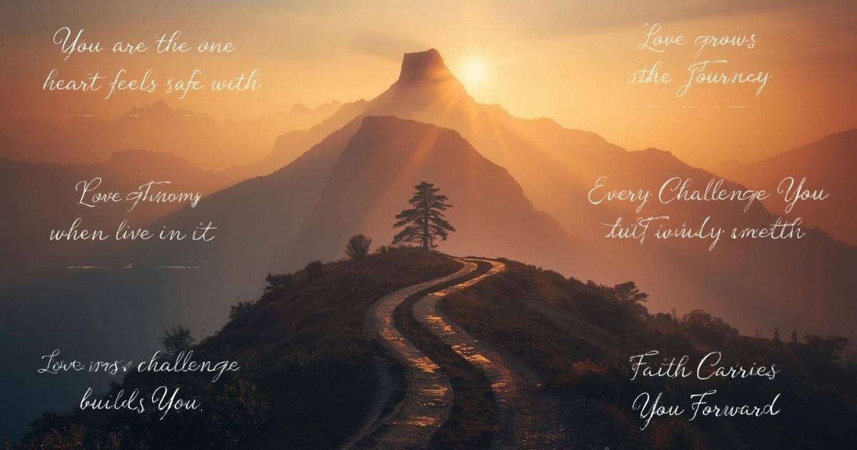 love and trust message