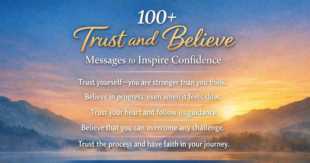 trust-and-believe-message
