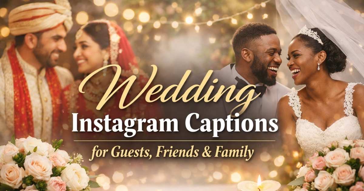 Wedding Instagram Captions