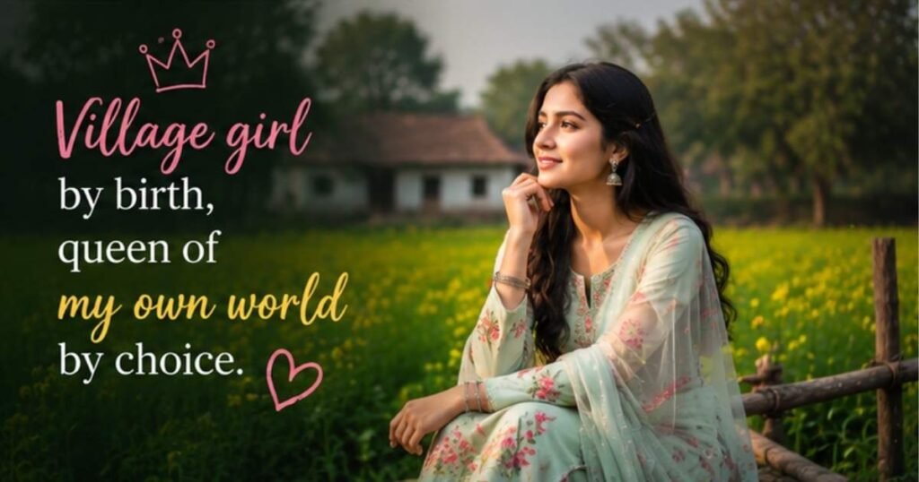 Stylish village girl portrait with a confident and empowering caption design.
Select 82 more words to run Humanizer.