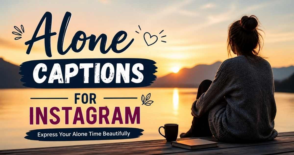 alone captions for instagram