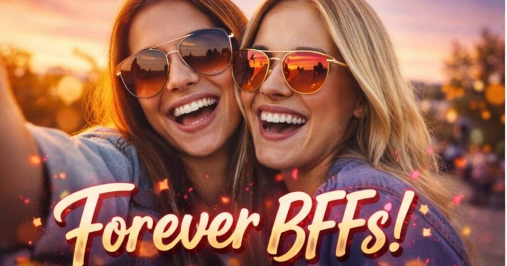 BFF best friend captions for Instagram