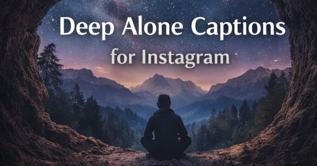 Deep Alone Captions for Instagram