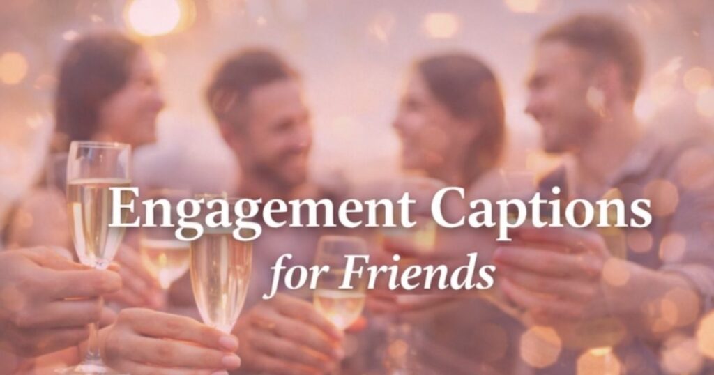 Engagement Captions for Friends