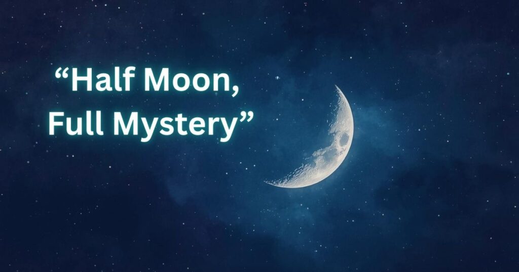 half moon captions for instagram