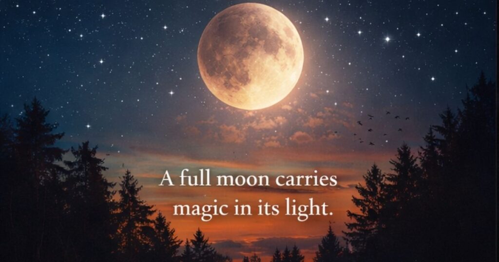 romantic full moon quotes
