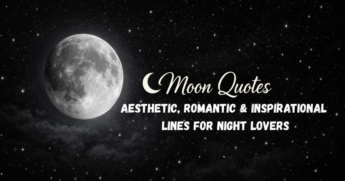 Moon Quotes for instagram share