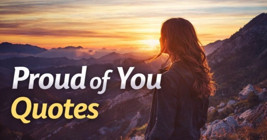 proud of you quote
