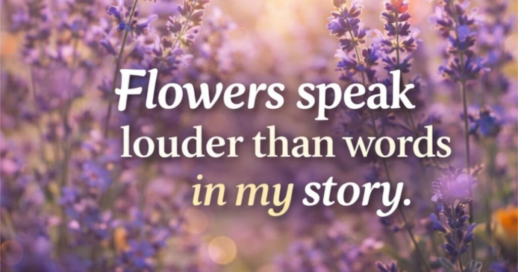 Sweet Instagram Captions for Flower Lovers