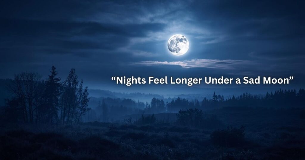 sad moon captions for instagram