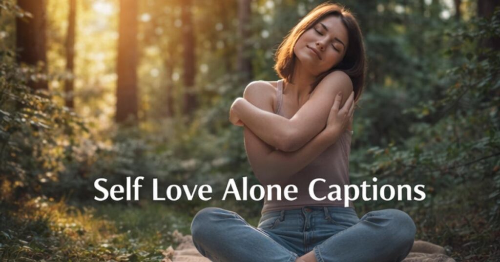 Self Love Alone Captions