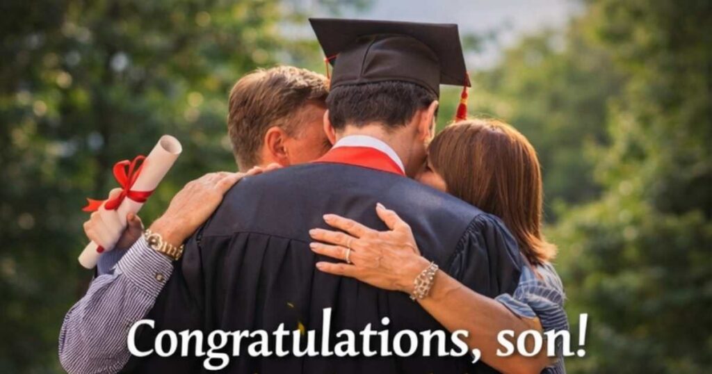 Graduation Message for Son