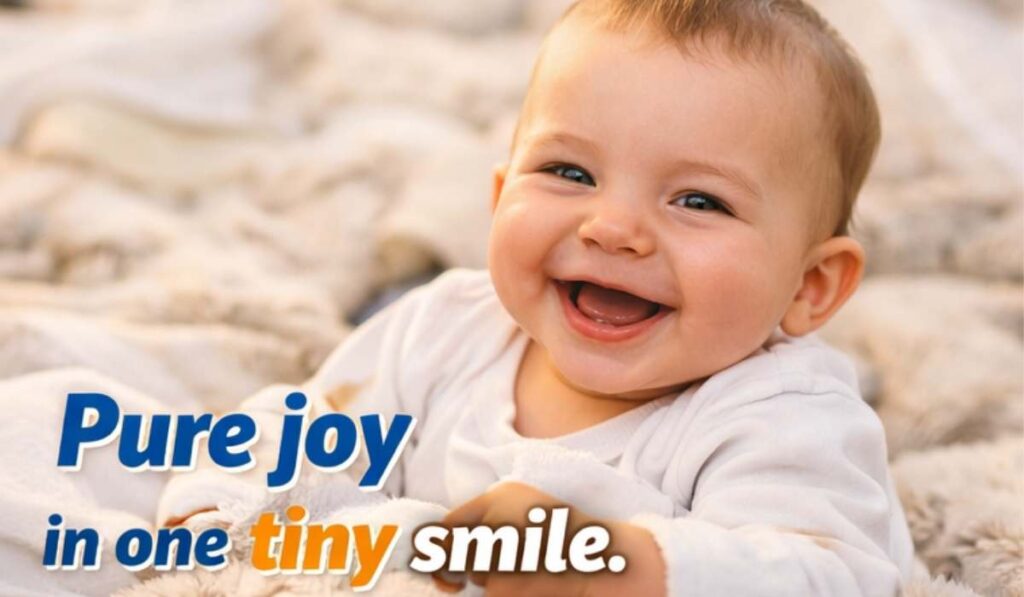 My Baby Smile Captions for Instagram