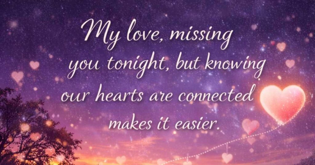 Romantic Good Evening Message To My Love