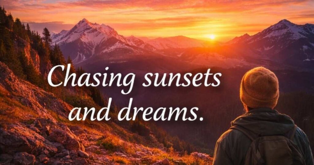 Best Sunset Captions