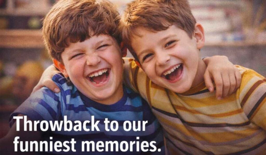 Throwback Brother Captions for Instagram