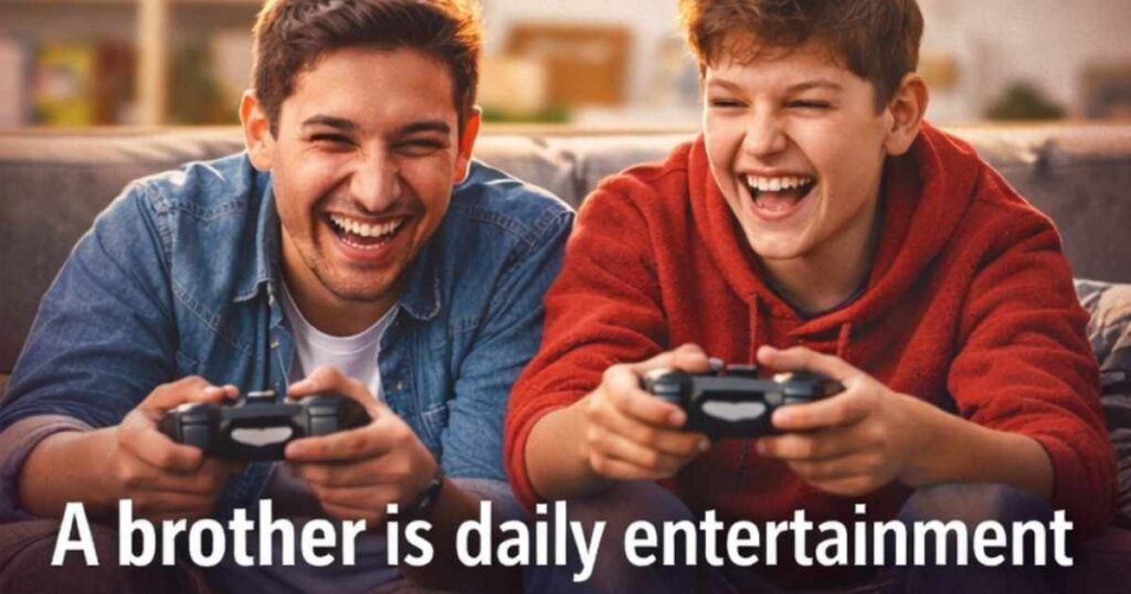 Funny Brother Captions for Instagram