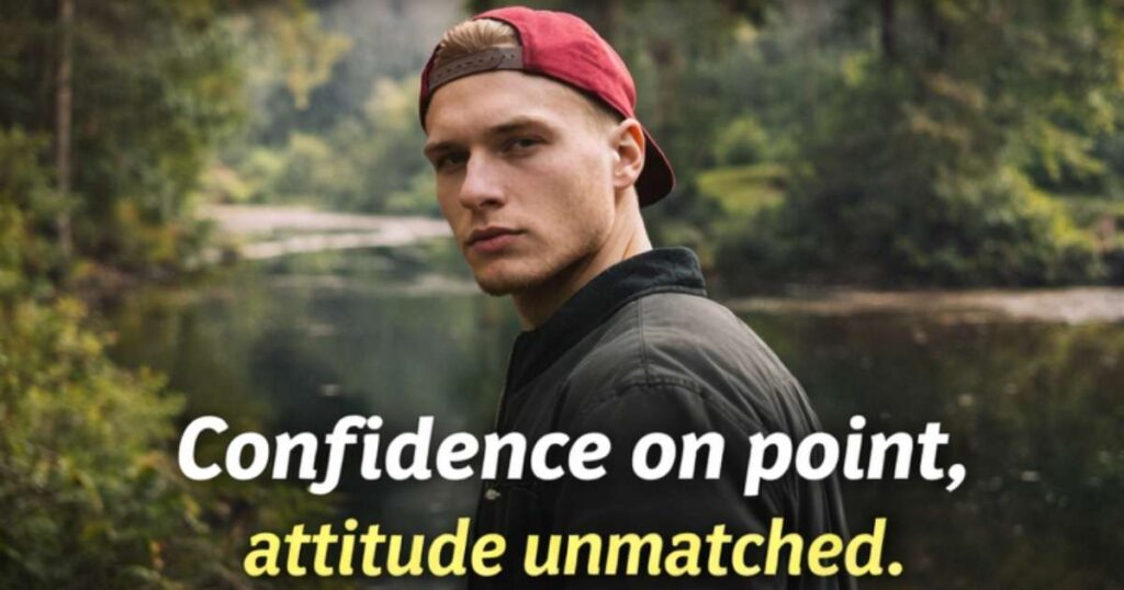 Killer Attitude Captions for Boys