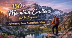 mountain captions for instagram