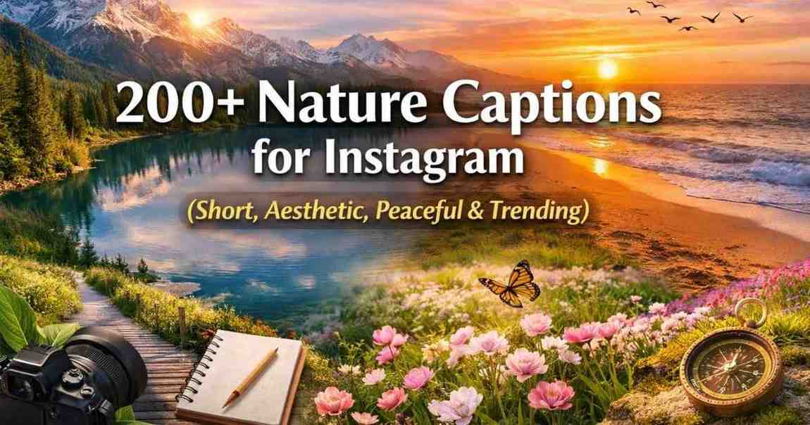 nature captions for instagram
