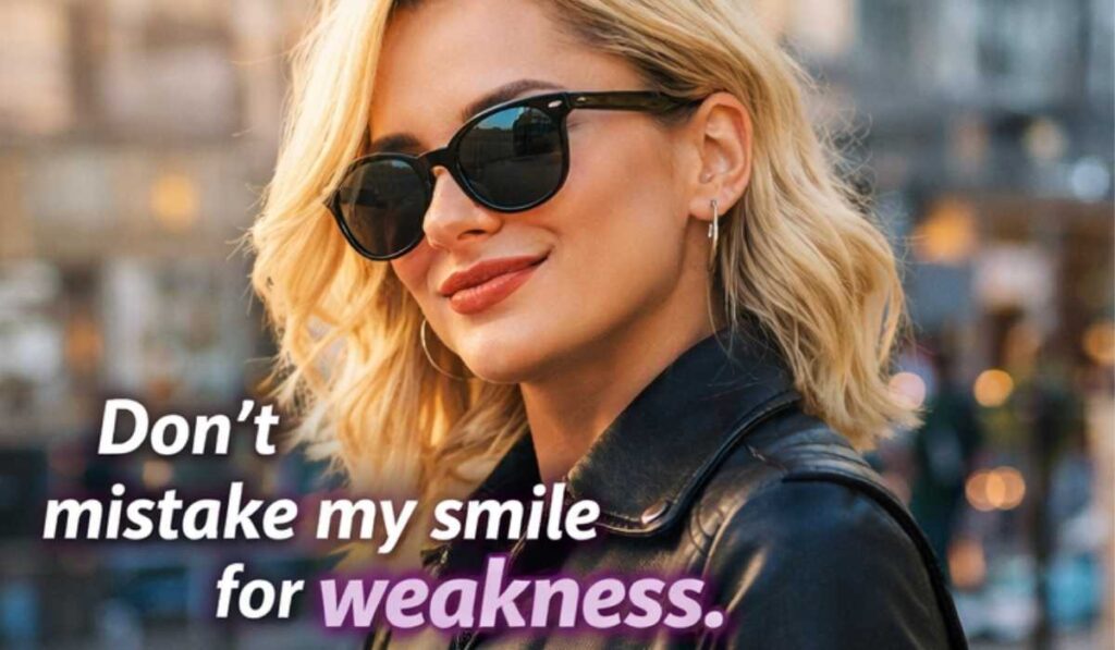 Savage Smile Captions for Instagram