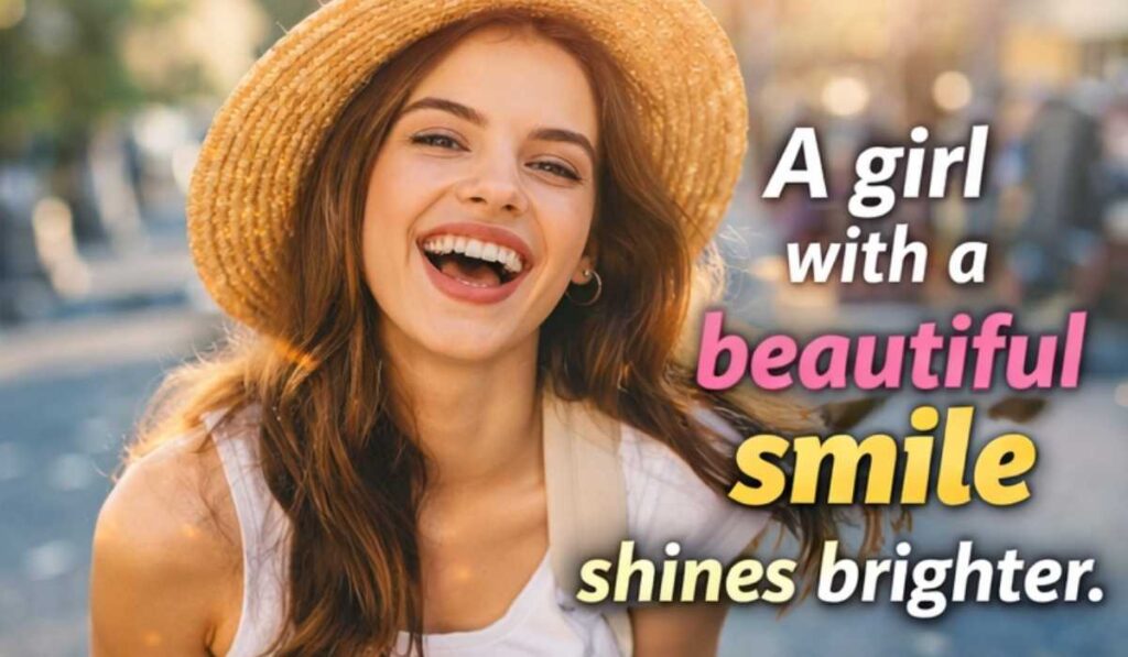 Smile Captions for Instagram for Girl