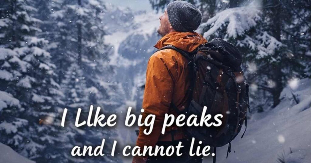 Snow Mountain Captions for Instagram