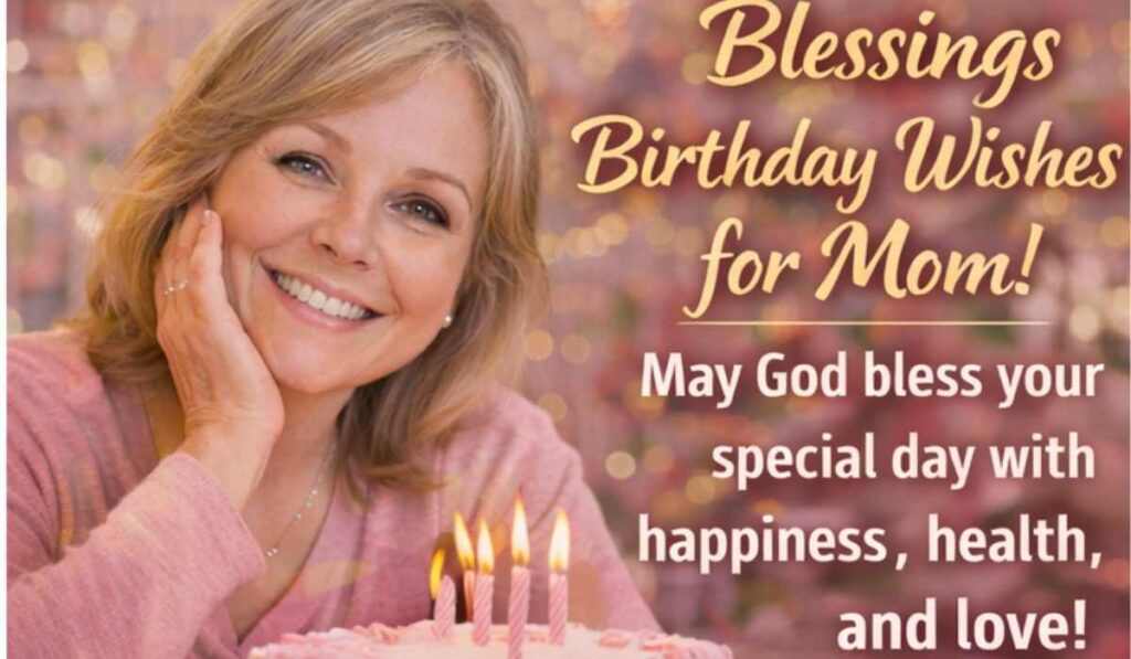 Birthday Blessings for Mom