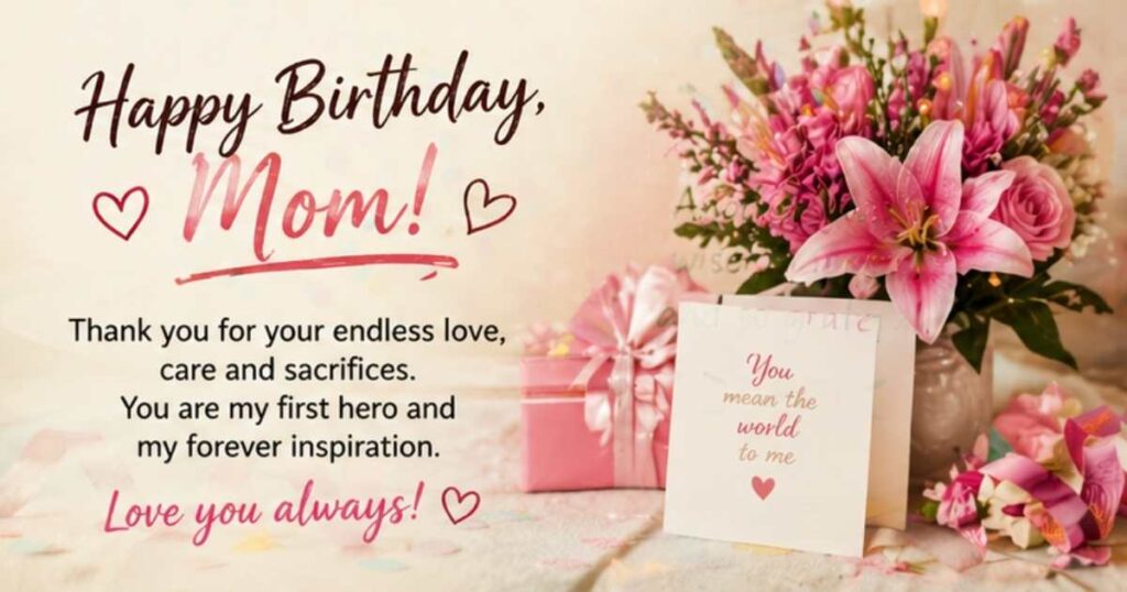 Birthday Captions for Instagram for Mom
