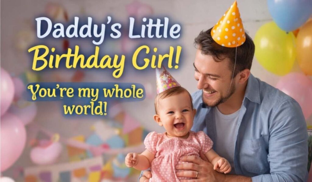 Birthday Wishes for Baby Girl From Dad