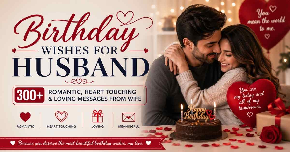 Birthday Wishes for Husband
