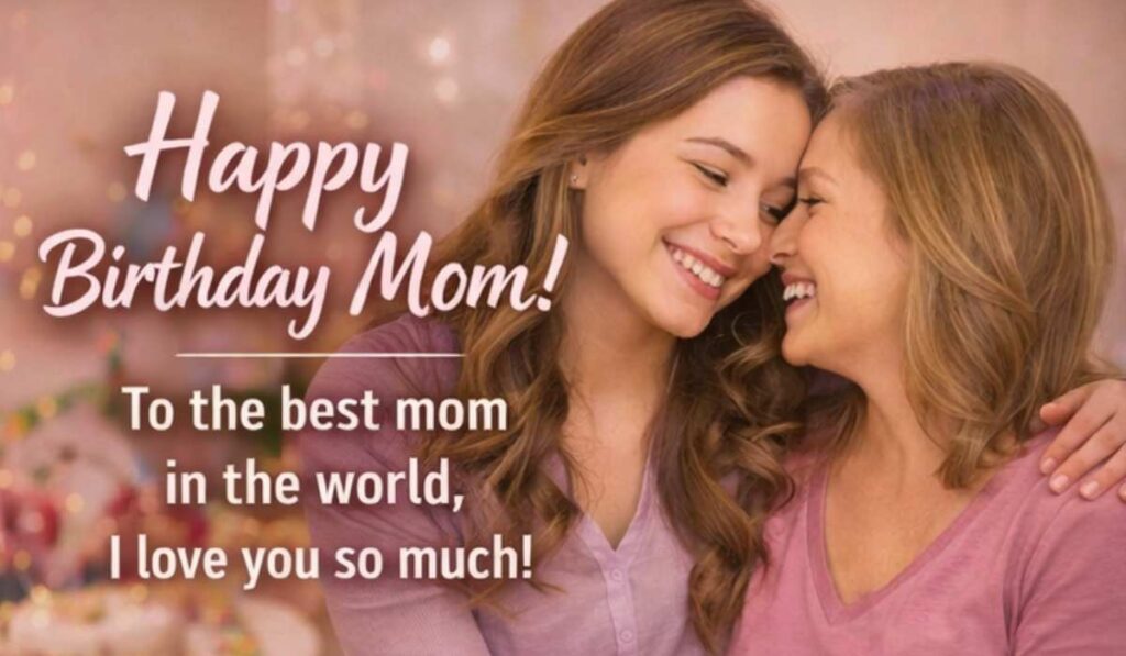 Birthday Wishes for Mom From Daughter