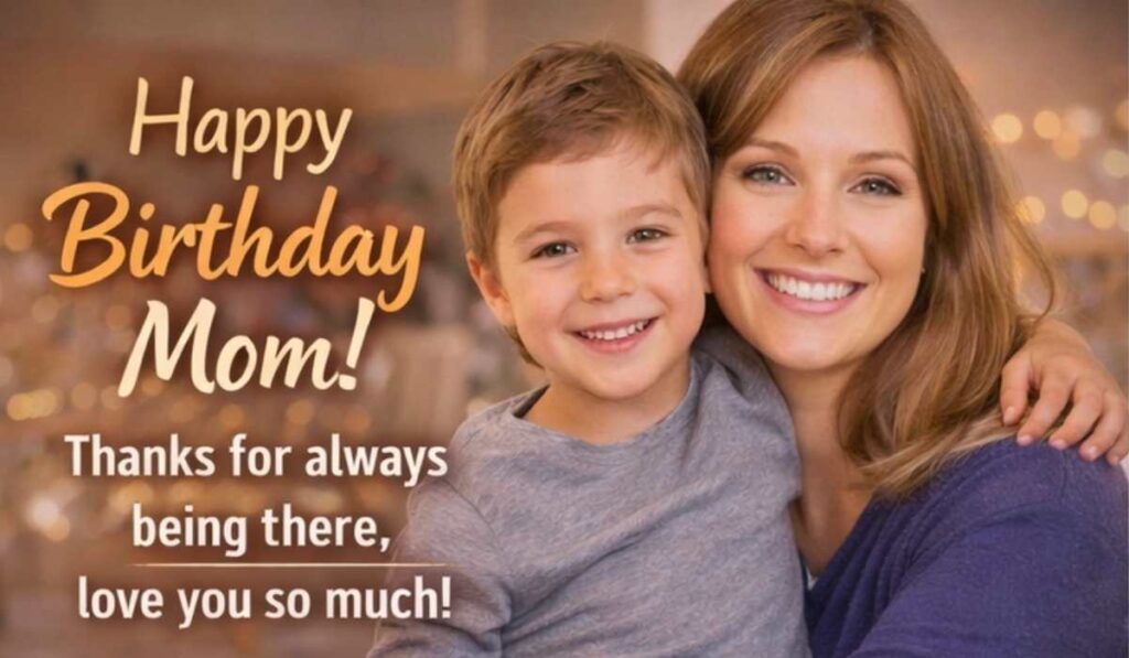 Birthday Wishes for Mom From Son