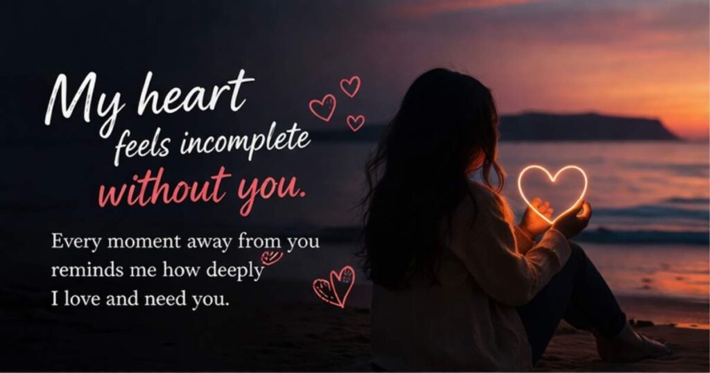 Miss You Message for Her