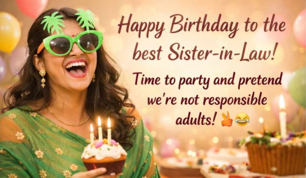 funny birthday wishes for bhabhi - bhabhi laughing at funny birthday message