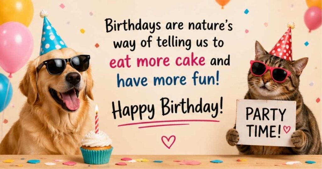 funny wishes for everyone to make their birthday more happy