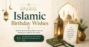 islamic birthday wishes