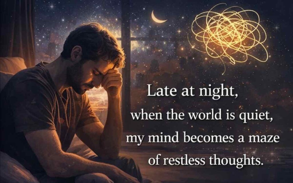 Late Night Overthinking Quotes