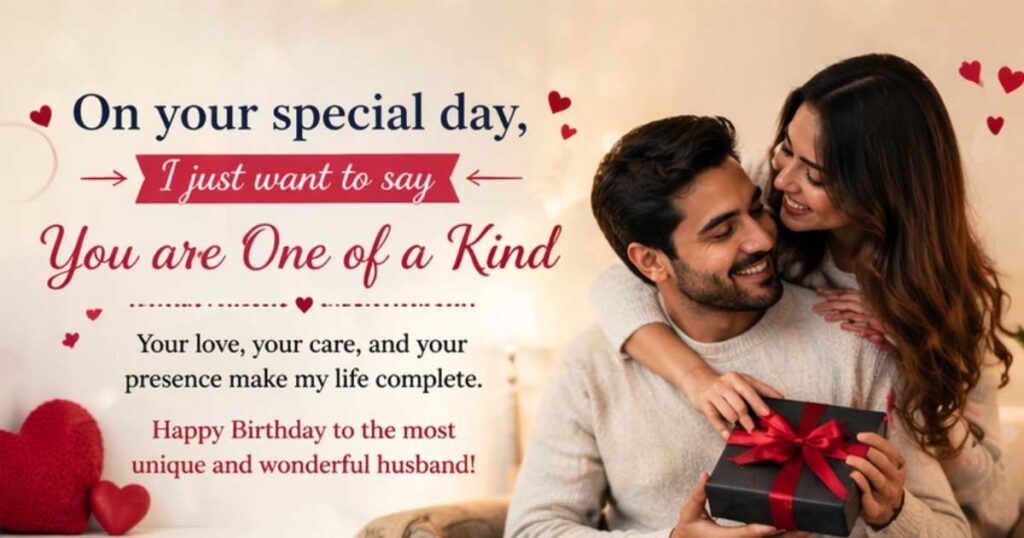 Unique Birthday Wishes for Husband