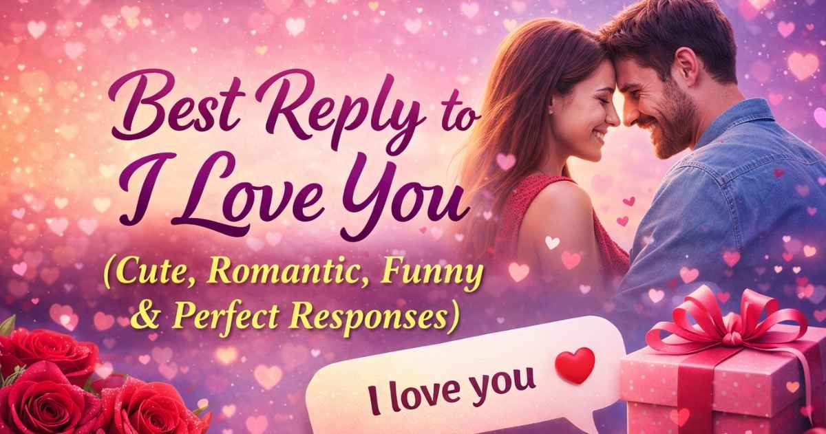 best reply to i love you
