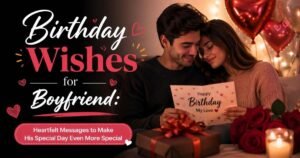 Birthday Wishes for Boyfriend 