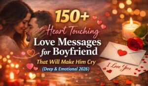 Heart Touching Love Messages for Boyfriend